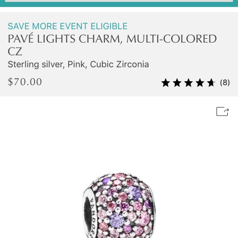 Pandora charms